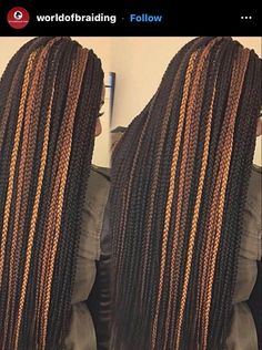 Half Color Knotless Braids, Fall Braids 2024, Fall Hair Colors Braids, Fall Box Braids Black Women, Braids For Black Women Color Combo, 350 Color Braids, Autumn Braids For Black Women, Braid Colour Ideas, Black Braids With Brown Highlights