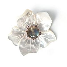 PRICES MAY VARY. ღStylish And Elegant ღ：The exquisite flower design, the combination of gray crystals and white petals gives people an elegant feeling, and each shape of this brooch is different, and each one is unique. ღMaterial And Size ღ：The exquisite hand-made brooch is very suitable for you. It's lead and nickel free, healthy and secure for your sensitive skin. This women's brooch is made of gold-plated-brass and crystal. The size is 1.77 * 1.97 inches (45MM * 50MM), light weight and easy t Romantic Christmas Gifts, Flower Lapel, Jewelry Display Box, Flower Lapel Pin, Fashionable Accessories, New Year Gift, Brooch Jewelry, Flower Accessories, Crystal Flower