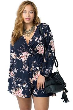 Blossom Surplice RomperBlossom Surplice Romper Plus Size Rompers, Plus Size Romper, Blossom, Rompers, Log In, Log, Plus Size, Nails, Clothes