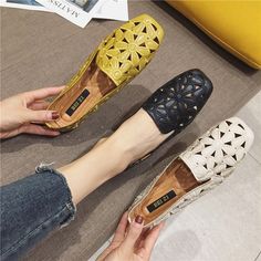 Fun Flats, Crate Desk, Ladies Flat Shoes, Leather Loafers Women, Fashion Shoes Boots, Fashion Shoes Flats, Brand Name Shoes, Leather Loafer Shoes, Garlic Chicken