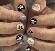 Silver Nail Art, Mens Nails, Hippie Nails, Punk Nails, Neutral Color Palette, Hard Nails, Silver Nail, Simple Gel Nails, Grunge Nails