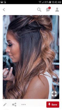 Best Ombre Hair, Bronde Hair, Brown Hair Balayage, Hair Affair, Ombre Hair Color, Hair Color And Cut, Brown Hair Colors, Brunette Hair, Great Hair