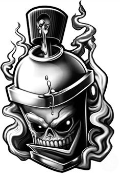 Tattoo Diy, Graffiti Pictures, Tattoo Old School, Graffiti Tattoo, Lowrider Art, Graffiti Style Art, Graffiti Characters, Skull Tattoo Design, Graffiti Cartoons