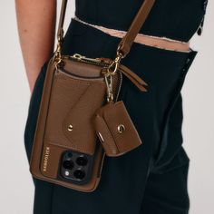 Hailey Side Slot Leather Crossbody Bandolier - Black/Gold Forest Brown, Gold Interior, Black Pebbles, Makeup Bags, Find Your Style, Everyday Bag, Brown Gold, Pebbled Leather, Leather Crossbody