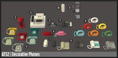 there are many different types of telephones and phones