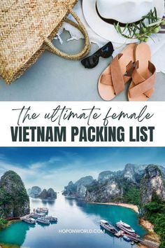 the ultimate vietnam packing list with text overlay