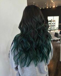 Highlights Ideas, Balayage Color, Blue Highlights, Wacky Hair, Ombré Hair, Hair Treatments, Hair Color For Women, Hair Color Highlights