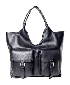 in stock Black Tote Bag, Leather Tote Bag, Leather Tote, Pick Up, In Store, Buy Online, Faux Leather, Tote Bag, Free Shipping