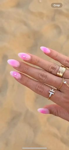 Birthday Nails Diamonds, Pink Birthday Nails, Nails Ideas Summer, Nails Diamonds, Acrylic Nails Ideas, Nail Tip Designs, Nails Now, Summery Nails, Vibrant Nails