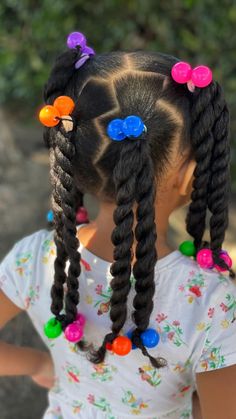 Natural Kids Hairstyles, Lil Girl Hairstyles Braids, Zig Zag Part, Black Baby Girl Hairstyles, Baby Girl Hairstyles Curly, Cute Toddler Hairstyles, Natural Kids, Lil Girl Hairstyles, Kids Curly Hairstyles