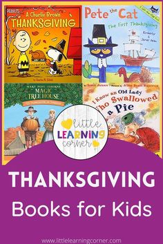 thanksgiving books for kids to read