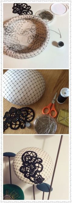 Millinery Diy, Diy Fascinator, Fascinator Hats Diy, Sewing Hats, Sepang, Hat Tutorial, Mode Crochet, Cocktail Hat, Diy Hat