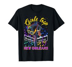 a t - shirt that says girls are born in new orleans