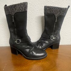 New Without Box Bare Traps Mid-Calf Boots Perfect For Fall And Winter Bare Trap Boots, Mid Calf Boots, Mid Calf, Bootie Boots, Ankle Boots, Boots, Women Shopping, Black, Color