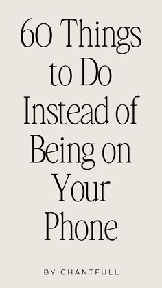 Discover 60 exciting and enriching activities to do instead of scrolling on your phone. From creative hobbies to outdoor adventures, find ways to enrich your life and engage with the world around you. Whether you're looking to relax, be productive, or connect with others, there's something for everyone. Click to explore all the fun alternatives! #DigitalDetox #ScreenFree #LifeHacks #Productivity #Creativity #OutdoorActivities #Mindfulness #Healthylifestyle #SelfCare #ExploreMore Fun Activities To Do When Bored, What To Do Today Ideas, Fun Spontaneous Things To Do, Fun Hobby Ideas, Exciting Things To Do, New Things To Do, Things To Do Not On Phone, Things To Do To Be Productive, Creative Hobbies To Try
