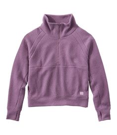 Women's Ridgeknit Half-Zip Pullover, Oversized | Shirts at L.L.Bean Athleisure Tops For Winter Hiking, Outdoor Half-zip Athleisure Sweatshirt, Half-zip Fall Outdoor Activewear, Fall Half-zip Activewear For Outdoor Activities, Sporty Outdoor Sweater With Ribbed Cuffs, Half-zip Activewear For Outdoor Fall Activities, Fall Athleisure Sweatshirt For Outdoor Activities, Fall Outdoor Activewear With Relaxed Fit, Outdoor Athleisure Half-zip Sweatshirt