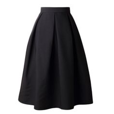 Check out this stunning vintage high waist flared skirt!




 This vintage flared skirt is a timeless piece that never goes out of style . Made from quality fabrics , it stands out for its chic and distinguished style . Its flared cut allows it to flatter all silhouettes and adapt to current trends. Its retro look is ideal for creating highly stylish looks for special occasions such as the office or parties.



 Subjects: Polyester / Cotton



 Available colors: Black / Red




 Free Shipping 




 ✂ SIZE GUIDE 







 Size

 Size (cm)

 Skirt length (cm) 











 S

 64

 70






 M

 68

 70






 L

 72

 70






 XL

 76

 70






 XXL

 80

 70 Chic A-line Pleated Skirt, Chic Pleated Culottes, Chic A-line Maxi Skirt With Relaxed Fit, Chic A-line Maxi Skirt With Lining, Chic A-line Lined Maxi Skirt, Pleated A-line Maxi Skirt For Evening, Chic Solid Color Maxi Skirt With Lining, Chic Lined Maxi Skirt, Elegant Full Skirt In Solid Color