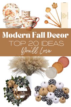 the top 20 fall decor ideas you'll love to try this year for your home