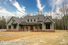 this is an image of a home for sale in the country style with lots of windows