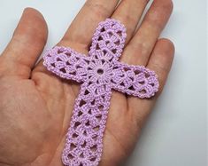 Crochet Cross Bookmark. Religious Gifts. Easter, Baptism, Confirmation, Eucharist, Christenings. God's Eye Crosses - Etsy UK