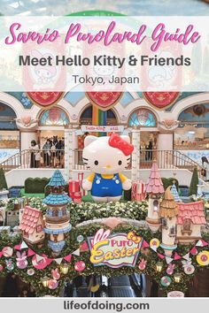 hello kitty and friends at tokyo disneyland