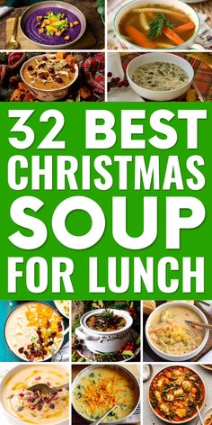 the best christmas soups for lunch are in this roundup, and it's easy to make