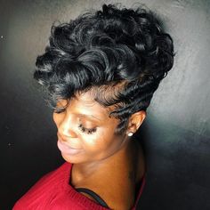 Yessssss Curls!!! POP🤙🏾 #thecutlife #khimandi #curls #hair #pixie #shorthair #blackexcellence Short Weave Hairstyles, Short Weave, Curls Hair, Hair Pixie, Hairstyle Gallery, Black Power, Black Excellence, Black Girls Hairstyles, Weave Hairstyles