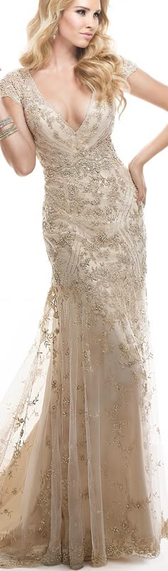 a woman in a dress that is featured on the cover of maggie sottero