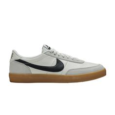 Find NIKE Killshot 2 Leather 'sail Oil Grey Gum on Editorialist. Killshot 2 Leather 'Sail Oil Grey Gum' Nike Models, Men's Nike, Mens Shoes Sneakers, Low Top, Grey And White, Top Sneakers, Nike Men, Gum, Sailing