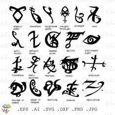 Runes Symbol Svg Symbols For Family, Runes Symbols, Symbols And Their Meanings, Lettering Styles Alphabet, Cool Symbols, Rune Tattoo, Rune Symbols, Wiccan Symbols