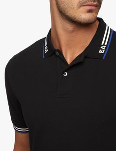 Brand: Emporio Armani Composition: 96% Cotton 4% Elastane Fit: Regular Collar: Classic Polo Sleeve length: Short Care instructions: Machine Wash Item code: 3K1FA4 1JPTZ Armani Polo, Mens Polo T Shirts, Polo Tees, Polo Club, Polo T Shirts, Collar Designs, Mens Polo Shirts, Boys T Shirts, Emporio Armani