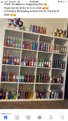 Bath And Body Works Storage Ideas, Bath And Body Works Organization, Beauty Room Decor