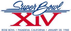 the super bowl xxvi logo is shown in red, white, and blue colors