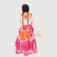 Quick night sketch for today 🎀 17//30 #coloralamexicana #ilustracionmexicana #mexico #ilustradoramexicana #artofhumanity #illustration #sketchoftheday #traditionaldress #fashionillustration #heritageart #mexicanart Mexican Art Style, Painting Ideas Mexican, Mexican Drawings, Mexican Illustration, Mexico Illustration, Mexico Watercolor, Aesthetic Mexico, Night Sketch, Hispanic Art