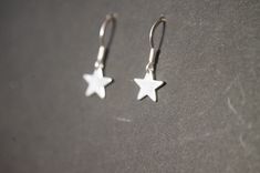 Silver star stamped 925 earrings with sterling silver drop wires Sterling Silver Star Earrings, Silver Star Earrings, Silver Stars, Star Earrings, Sterling Silver Earrings, Favorite Jewelry, Jewelry Earrings Dangle, Silver Earrings, Dangle Drop Earrings