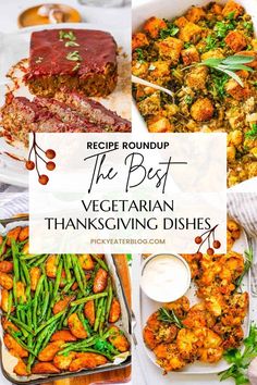 the best vegetarian thanksgiving dinner dishes