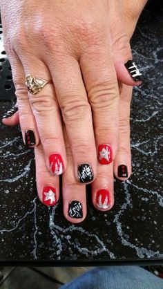 Motley Crue nails Motley Crue Nails, Motley Crue Photos, Funny Motley Crue Photos, Motley Crue Partying, Inspired Nails, Motley Crue Memes Funny, Motley Crue, Mötley Crüe, Toe Nails