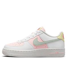 (GS) Nike Air Force 1 Impact 'Summit White Seafoam' DR4853-100 (AF1/SNKR/Skate/Casual/Low Top) White Casual Nike Air Force 1 Fade-resistant, Nike Pastel Sneakers For Sports, White Nike Air Force 1 Sports Shoes, Air Force 1 Low, Nike Air Force 1, Sea Foam, Air Force 1, Nike Air Force, Low Top