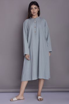 "Indian Kurta Shirt, Long Shirt for Women, Kurti for Women, Linen Washed Soft Shirt, Linen Kurta - Custom made by Modernmoveboutique >DESCRIPTION< - loose and roomy. - made from Linen blend. The fabric is of medium weight (185 g). - the model is 172 cm high (regular XS - S) and is wearing size S. - color in the picture - LIGHT GREY (Please choose any other color on the right). >COLOR< NOTE - The shirt is available in 25 colors. - We found out the fabric to be rather hard to photograp Casual Cotton Kurta With Placket, Cotton Kurta For Work With Long Sleeves, Casual Cotton Kurta With Button Closure, Relaxed Fit Cotton Button-up Tunic, Cotton Tunic Blouse With Buttons, Cotton Button-up Tunic For Daywear, Casual Cotton Button-up Tunic, Casual Button-up Cotton Tunic, Cotton Tunic With Buttons For Daywear