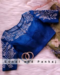 Designer Indian Blouses Online - Sonal and Pankaj – SONAL & PANKAJ Lehenga Look, Indian Blouses, Kutch Work Designs, Latest Model Blouse Designs, Kutch Work, Cutwork Blouse Designs, White Peplum