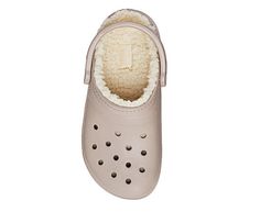 Crocs Classic Lined Womens Clog Enjoy even more coziness with the Crocs Classic Lined womens Clog. A soft, fuzzy liner updates the classic Croc to wrap your foot in cradling comfort that's blissfully supportive. Synthetic upper Slip-On w/heel strapFaux fur liningDual Crocs ComfortTraction outsole Crocs Fur Lined, Comfortable Winter Clogs With Removable Insole, Comfortable Closed Toe Winter Clogs, Winter Comfortable Closed Toe Clogs, Winter Cozy Clogs With Cushioned Footbed, Cozy Winter Clogs With Cushioned Footbed, Fur Crocs, Crocs Fur, Fur Lined Crocs