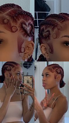 Protective Hairstyles For Natural Hair, Cute Braided Hairstyles, Braids Hairstyles Pictures, Braided Cornrow Hairstyles, Cute Box Braids Hairstyles, Protective Hairstyles Braids, Pretty Braided Hairstyles, Girls Hairstyles Braids