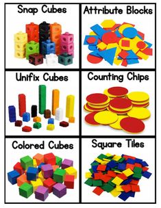 different types of shapes and sizes of building blocks for kids to play with in the classroom