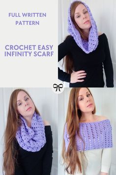 This trendy and very easy to follow snood pattern is perfect if you are a beginner or expert at crochet. This crochet pattern is 4 pages long, and features in depth explanations and a link to the full length video tutorial. This crochet pattern is written in US terms, with British terms in brackets. This shoulder warmer/cowl comes in two sizes: S/M and L/XL.