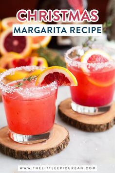 glasses of orange margarita with text overlay that reads Christmas margarita recipe Cranberry Orange Margarita, Flavored Margarita Recipes, Christmas Margarita, Orange Margarita, Flavored Margaritas, Blood Orange Margarita, Blood Orange Juice, Valencia Orange