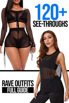 Ready to dare see-through outfits but don't know what to get? We got you, as we handpicked the best meshes, fishnets, and sheers, so you can rock your rave! Festival