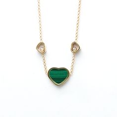 Used Chopard Happy Heart Malachite Diamond Necklace 81a082 Pink Gold (18k) Diamond,Malachite Men,Women Fashion Pendant Necklace Carat/0.1 (Pink Gold) (Sku: Bf573826) === General === Brand : Chopard Model : Happy Heart Malachite Diamond Necklace 81a082 === Design === Necklace Type : Pendant Necklace Style : Fashion Gender : Men,Women Material : Pink Gold (18k) Color : Pink Gold Stone : Diamond, Malachite Weight (Ct.) : 0.10 === Size === Weight : 8.4g / 0.29oz. Neck Circumference : 36.5 Cm - 41 Cm Fashion Pendant, Happy Heart, Gold Stone, Pink Gold, Pink And Gold, Luxury Branding, Women Fashion, Style Fashion, Diamond Necklace