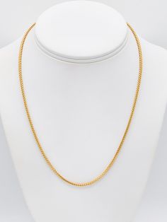 22ct Gold Hollow Two Tone Fox Tail Chain - Roop Darshan Polished Gold-tone Gold Plated Chain Necklace, Dual-tone 22k Yellow Gold Necklaces, 22k Dual-tone Yellow Gold Necklaces, Gold-tone Polished Finish Chain Necklace, Golden Dragon Necklace, Fox Tail, Gold Chains, Two Tone, Jewelry Collection