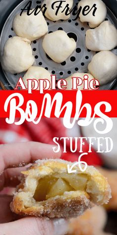 Easy Fall Air Fryer Recipes, Desserts For 60 People, Easy Desserts With Canned Apple Pie Filling, Biscuit Pies Desserts, Biscuits In Air Fryer Canned, 85 Degrees Bakery Copycat, Air Fryer Biscuits Canned Recipes, Canned Biscuits And Apple Pie Filling, Fried Apple Pies Using Canned Biscuits