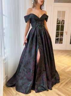 Dark Purple Gown, Teuta Matoshi Dresses, Matoshi Dress, Lavender Gown, Dark Purple Dresses, Purple Wedding Dress, Purple Prom Dress